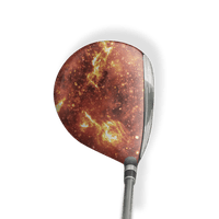 Fairway Wood / Hybrid Left Handed Galaxy Solar Flare Vinyl Wrap Skin