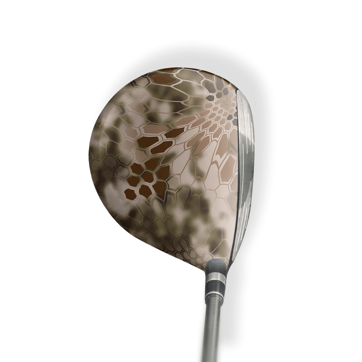 Fairway Wood / Hybrid Left Handed Kryptek Highlander Vinyl Wrap Skin