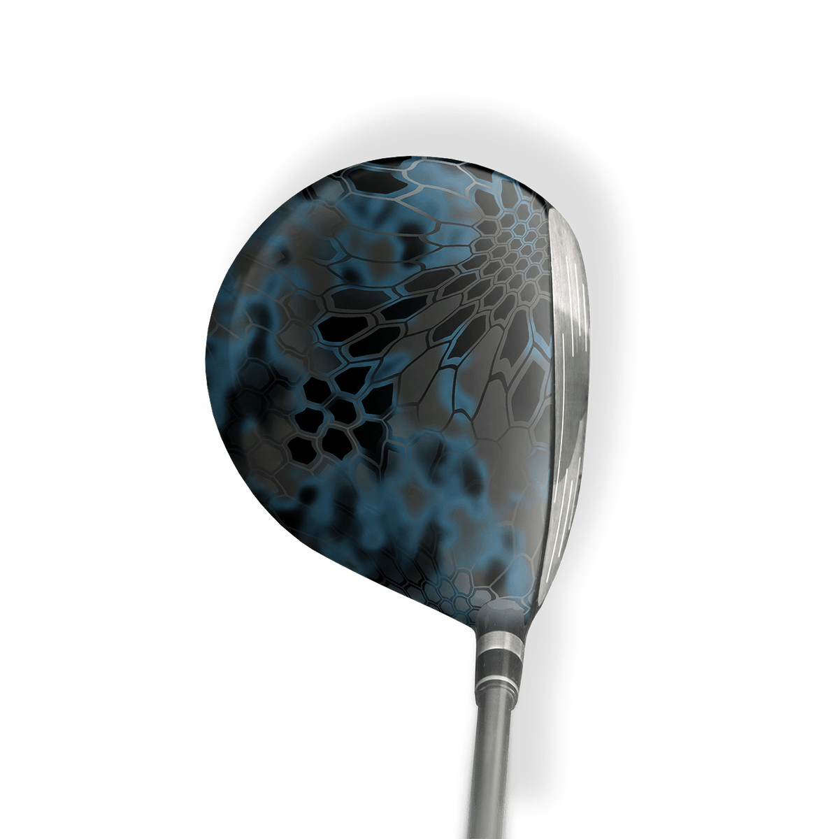 Fairway Wood / Hybrid Left Handed Kryptek Neptune Vinyl Wrap Skin