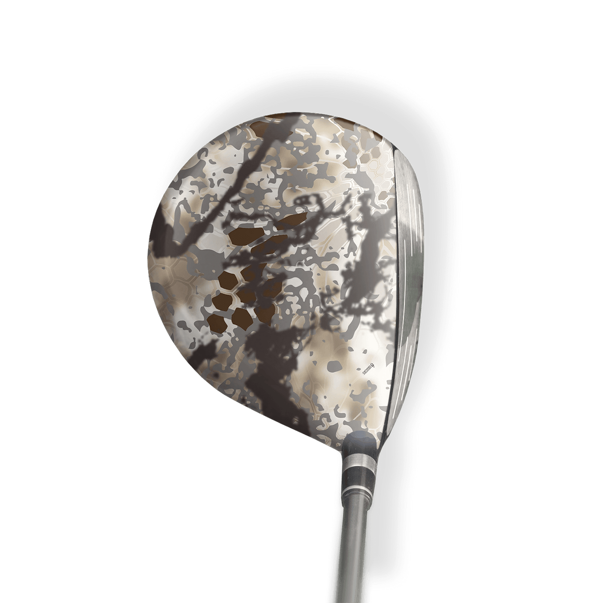 Fairway Wood / Hybrid Left Handed Kryptek Obskura Driftwood Vinyl Wrap Skin