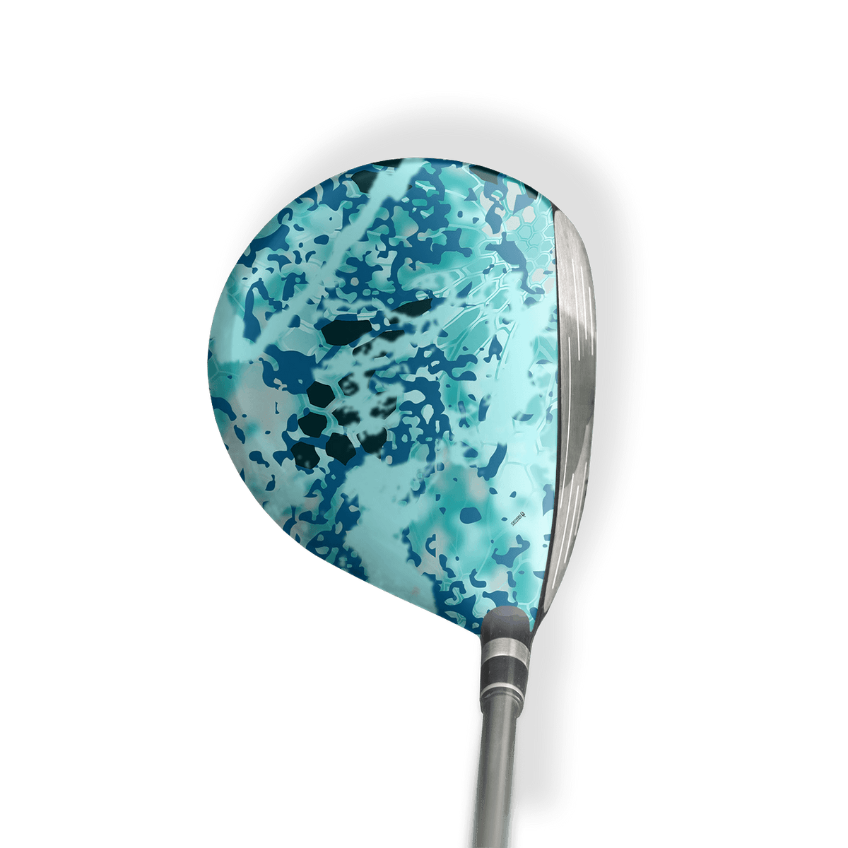 Fairway Wood / Hybrid Left Handed Kryptek Obskura Glacier Vinyl Wrap Skin