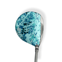 Fairway Wood / Hybrid Left Handed Kryptek Obskura Glacier Vinyl Wrap Skin