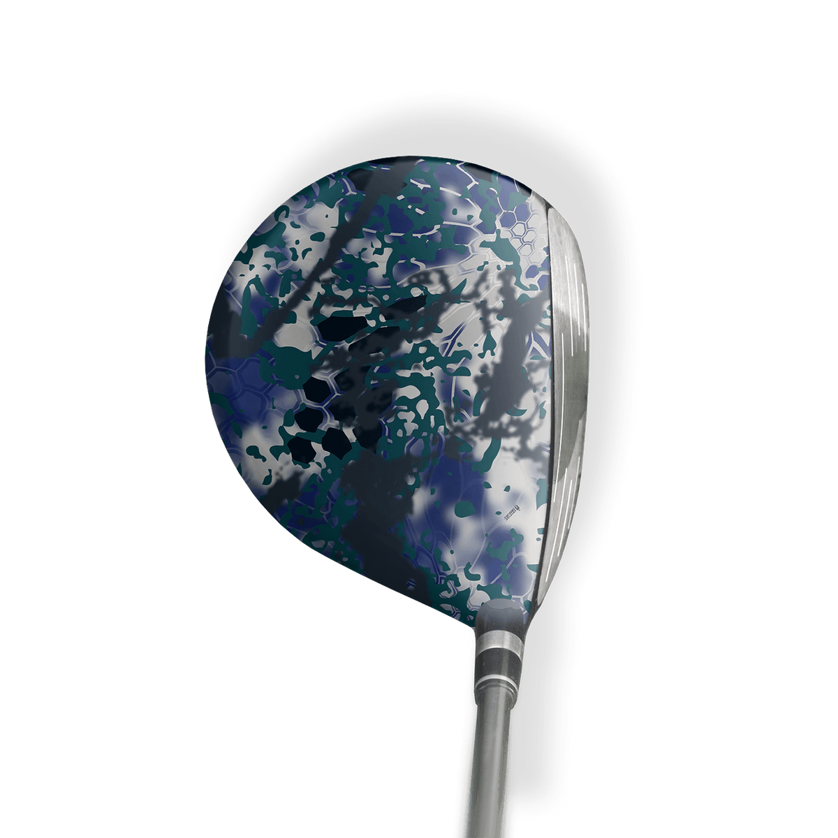 Fairway Wood / Hybrid Left Handed Kryptek Obskura Oceanus Vinyl Wrap Skin