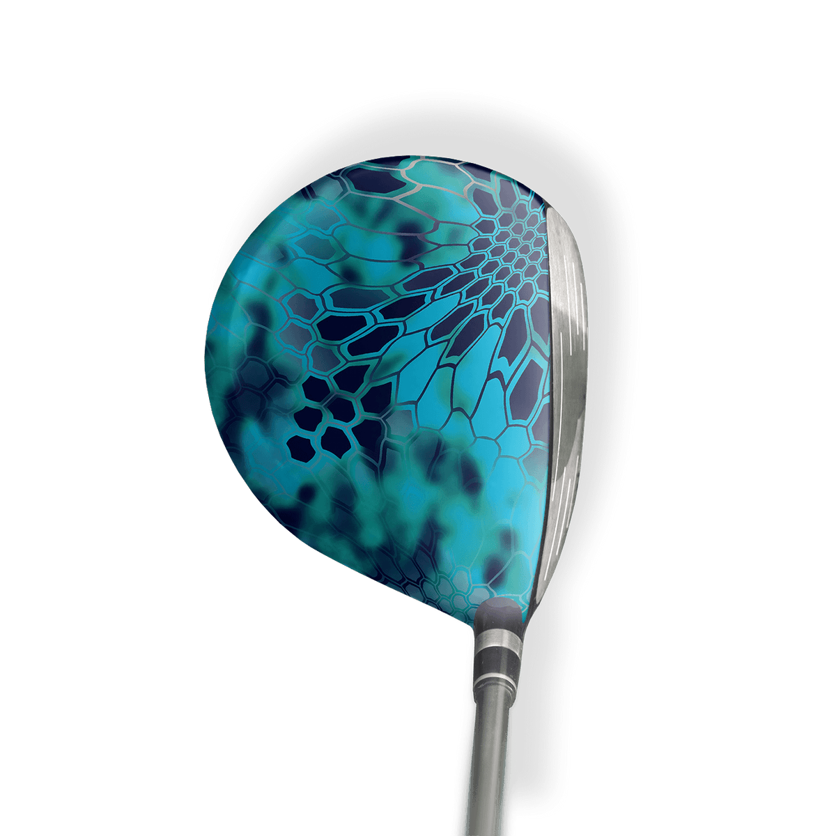 Fairway Wood / Hybrid Left Handed Kryptek Pontus Vinyl Wrap Skin
