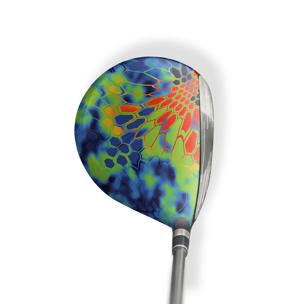 Fairway Wood / Hybrid Left Handed Kryptek Thermal Vinyl Wrap Skin