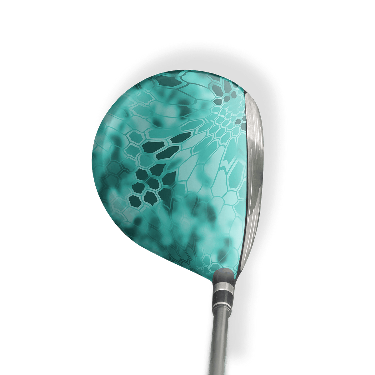 Fairway Wood / Hybrid Left Handed Kryptek Tiffany Blue Vinyl Wrap Skin