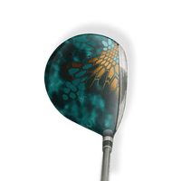 Fairway Wood / Hybrid Left Handed Kryptek Turquoise Vinyl Wrap Skin