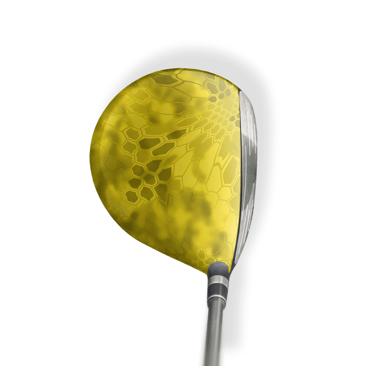 Fairway Wood / Hybrid Left Handed Kryptek Yellow Vinyl Wrap Skin