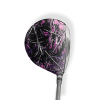 Fairway Wood / Hybrid Left Handed Muddy Girl Vinyl Wrap Skin