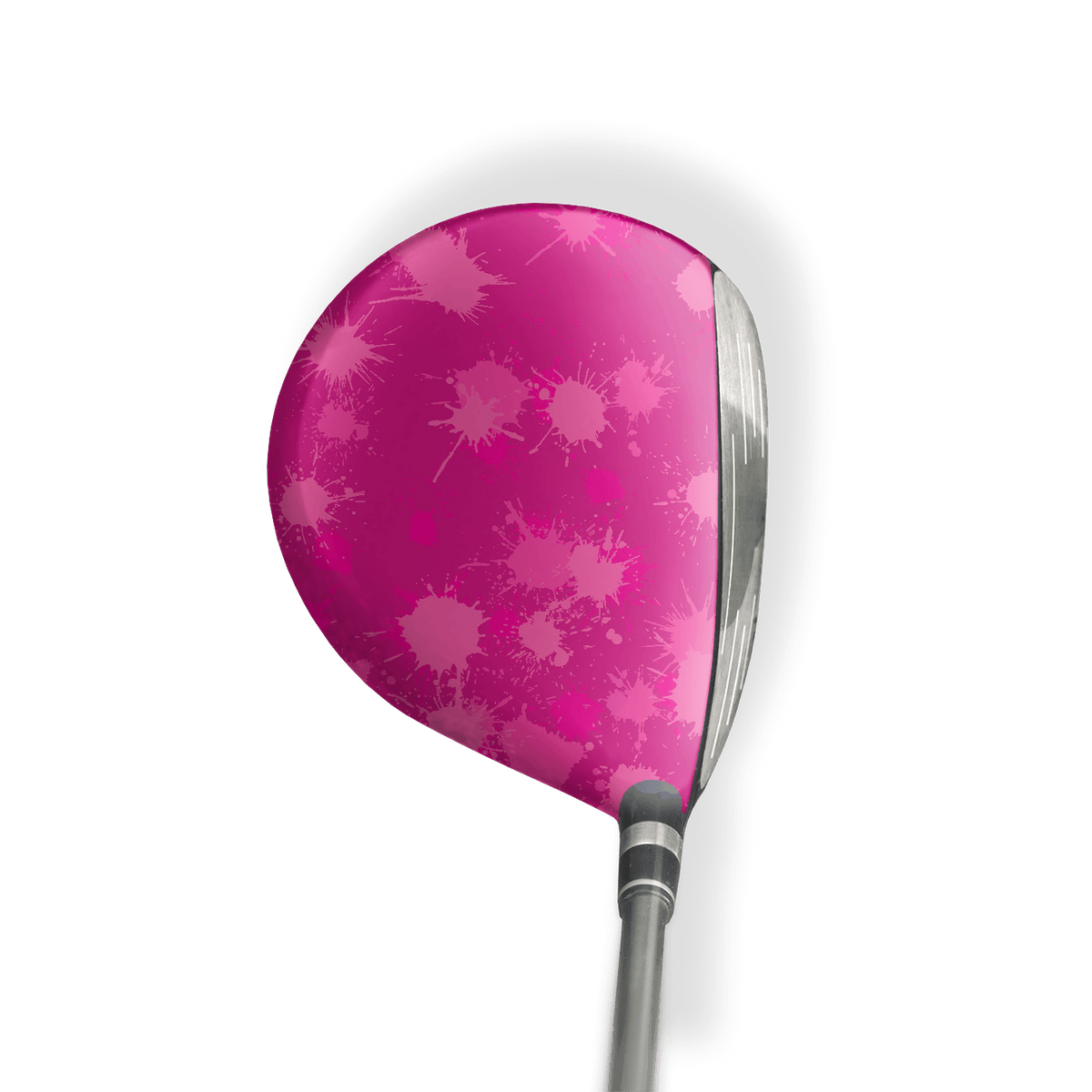 Fairway Wood / Hybrid Left Handed Paintball Elite Magenta Vinyl Wrap Skin
