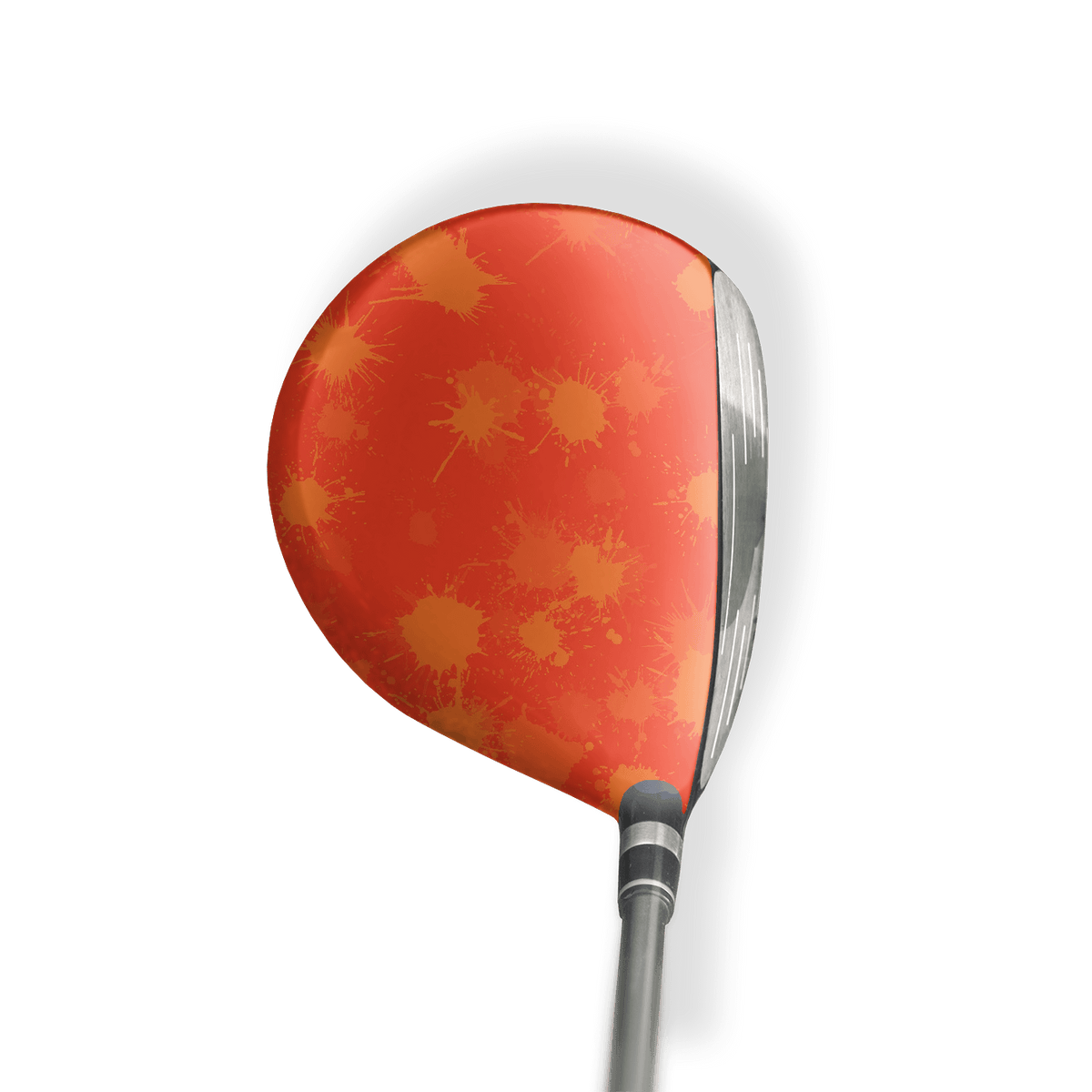 Fairway Wood / Hybrid Left Handed Paintball Elite Orange Vinyl Wrap Skin