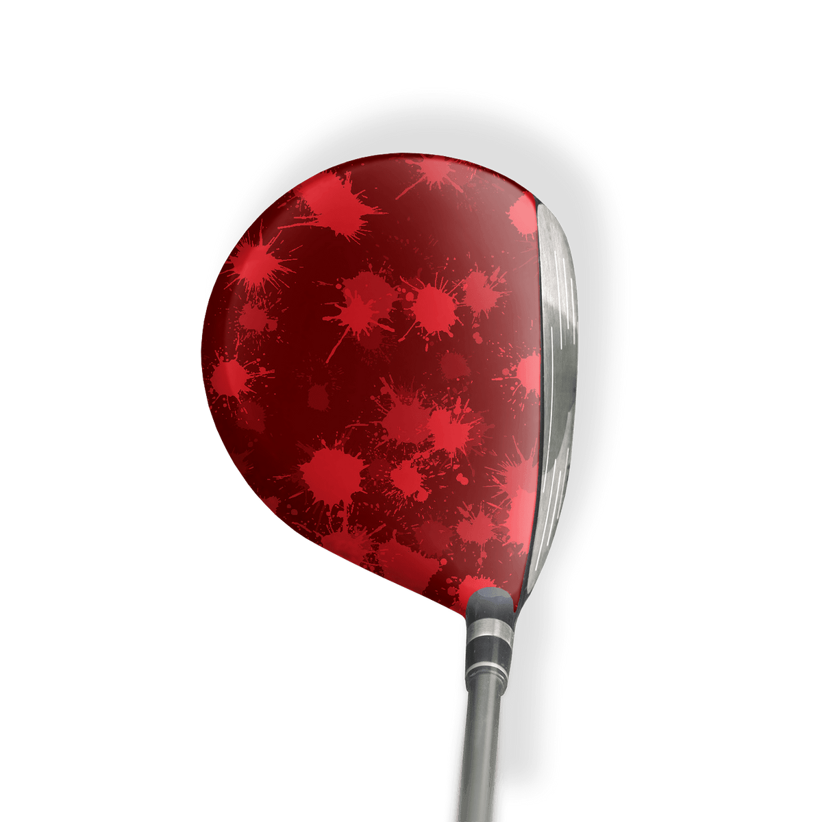 Fairway Wood / Hybrid Left Handed Paintball Elite Red Vinyl Wrap Skin