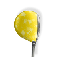 Fairway Wood / Hybrid Left Handed Paintball Elite Yellow Vinyl Wrap Skin