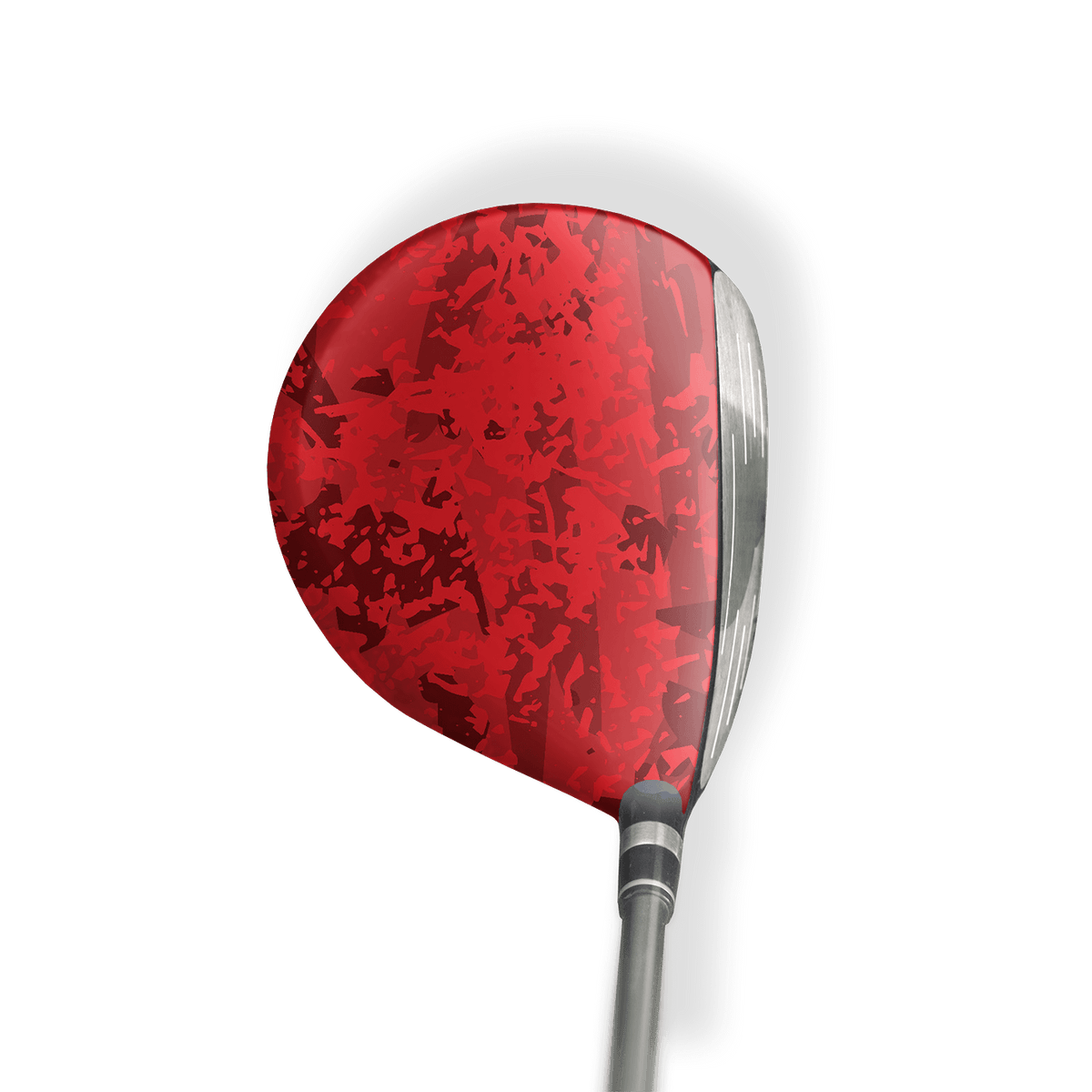 Fairway Wood / Hybrid Left Handed Party Popper Elite Red Vinyl Wrap Skin