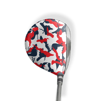 Fairway Wood / Hybrid Left Handed Ragged America Vinyl Wrap Skin