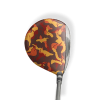 Fairway Wood / Hybrid Left Handed Ragged Autumn Vinyl Wrap Skin