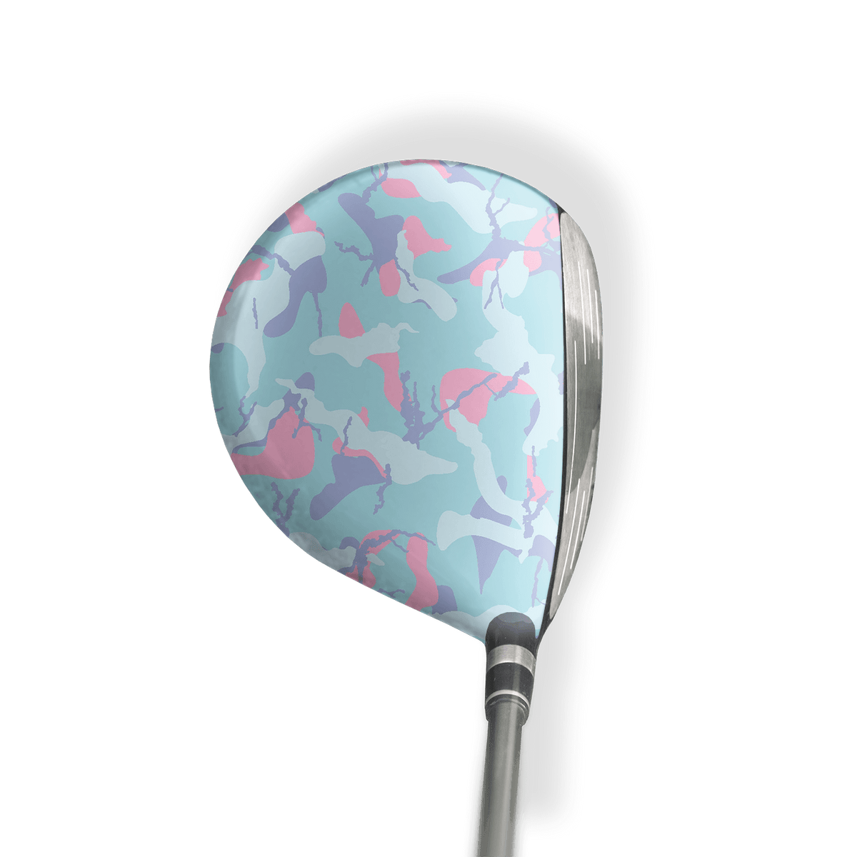 Fairway Wood / Hybrid Left Handed Ragged Cotton Candy Vinyl Wrap Skin