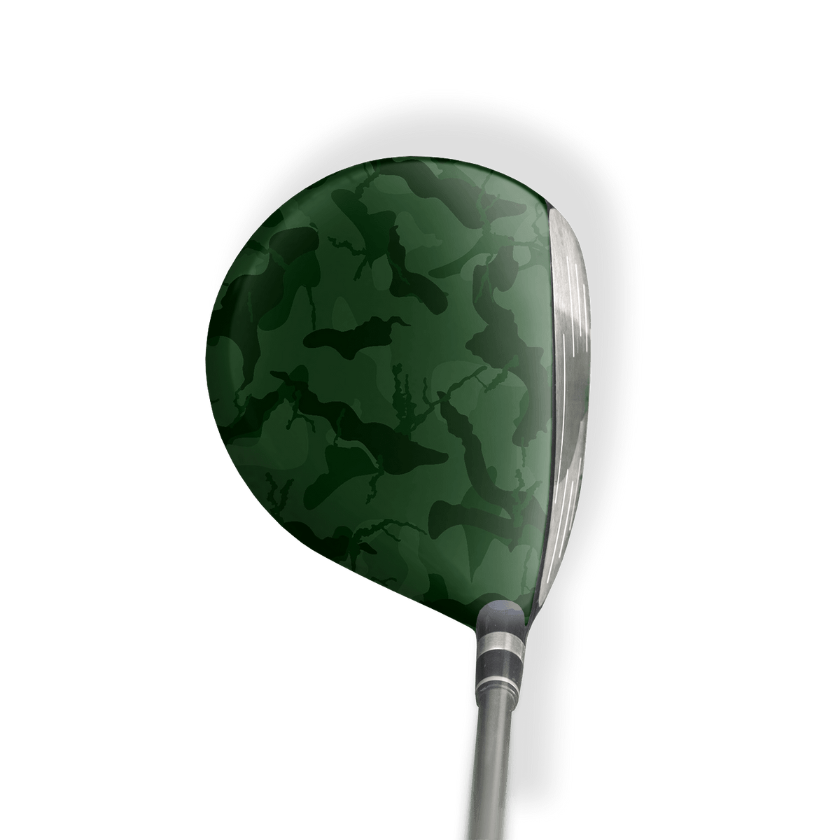 Fairway Wood / Hybrid Left Handed Ragged Elite Green Vinyl Wrap Skin