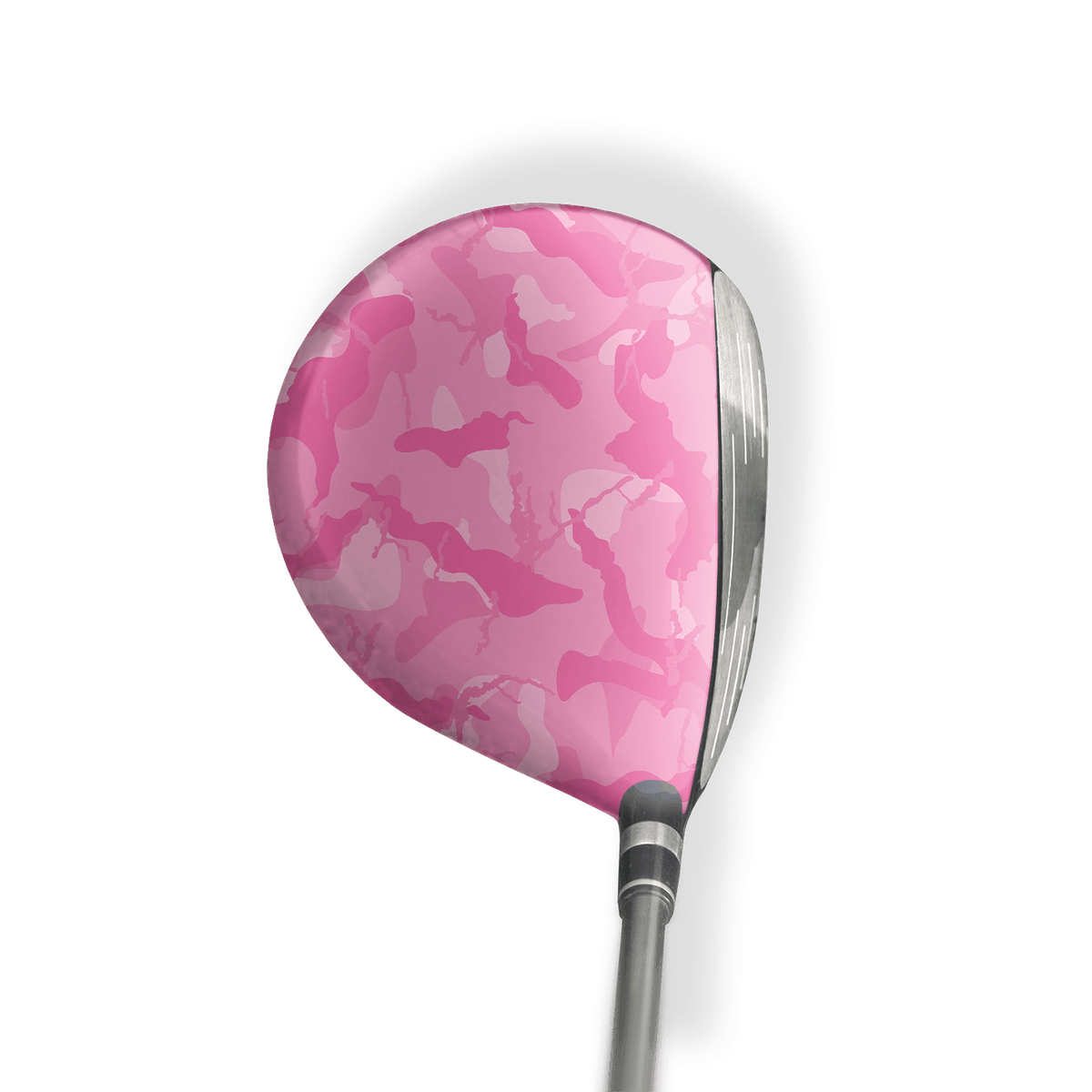 Fairway Wood / Hybrid Left Handed Ragged Elite Pink Vinyl Wrap Skin