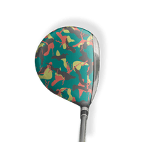 Fairway Wood / Hybrid Left Handed Ragged Fiesta Vinyl Wrap Skin