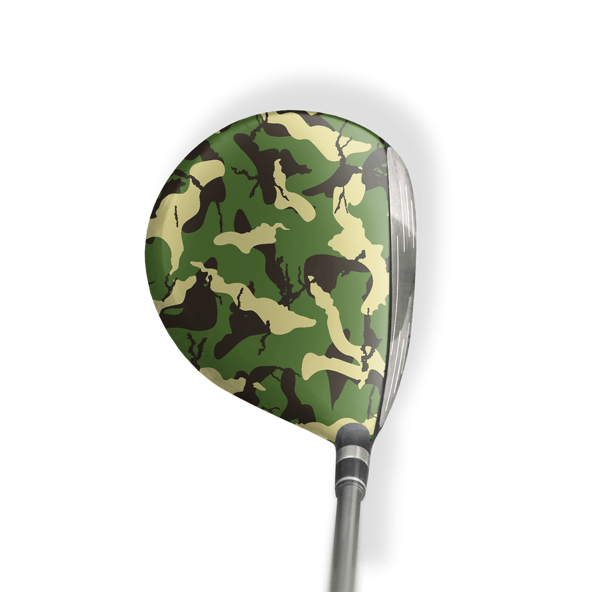 Fairway Wood / Hybrid Left Handed Ragged Jungle Vinyl Wrap Skin