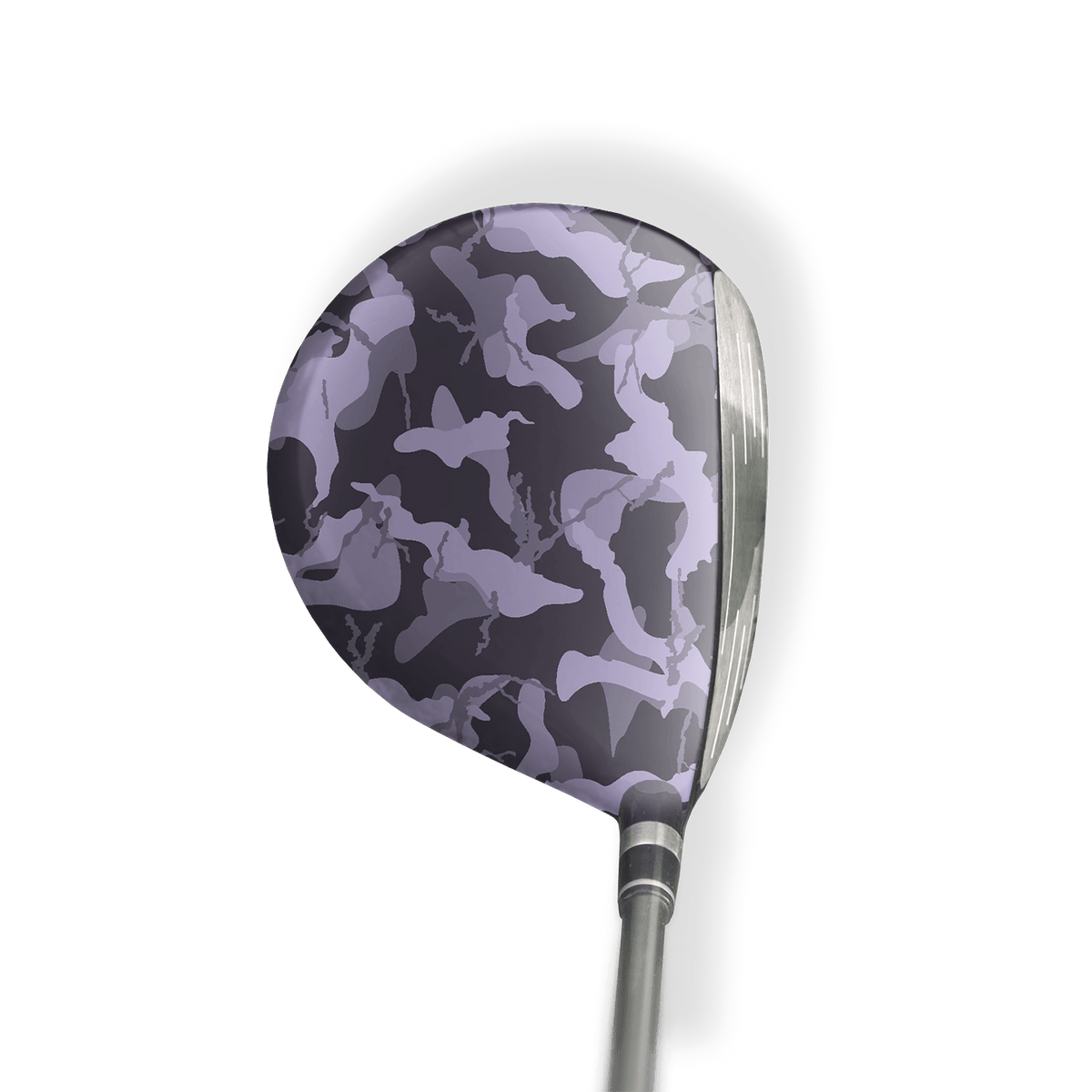 Fairway Wood / Hybrid Left Handed Ragged Lilac Vinyl Wrap Skin