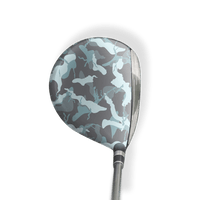 Fairway Wood / Hybrid Left Handed Ragged Overcast Vinyl Wrap Skin