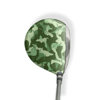 Fairway Wood / Hybrid Left Handed Ragged Pistachio Vinyl Wrap Skin