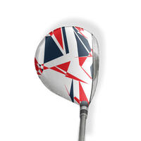 Fairway Wood / Hybrid Left Handed Sharp America Vinyl Wrap Skin