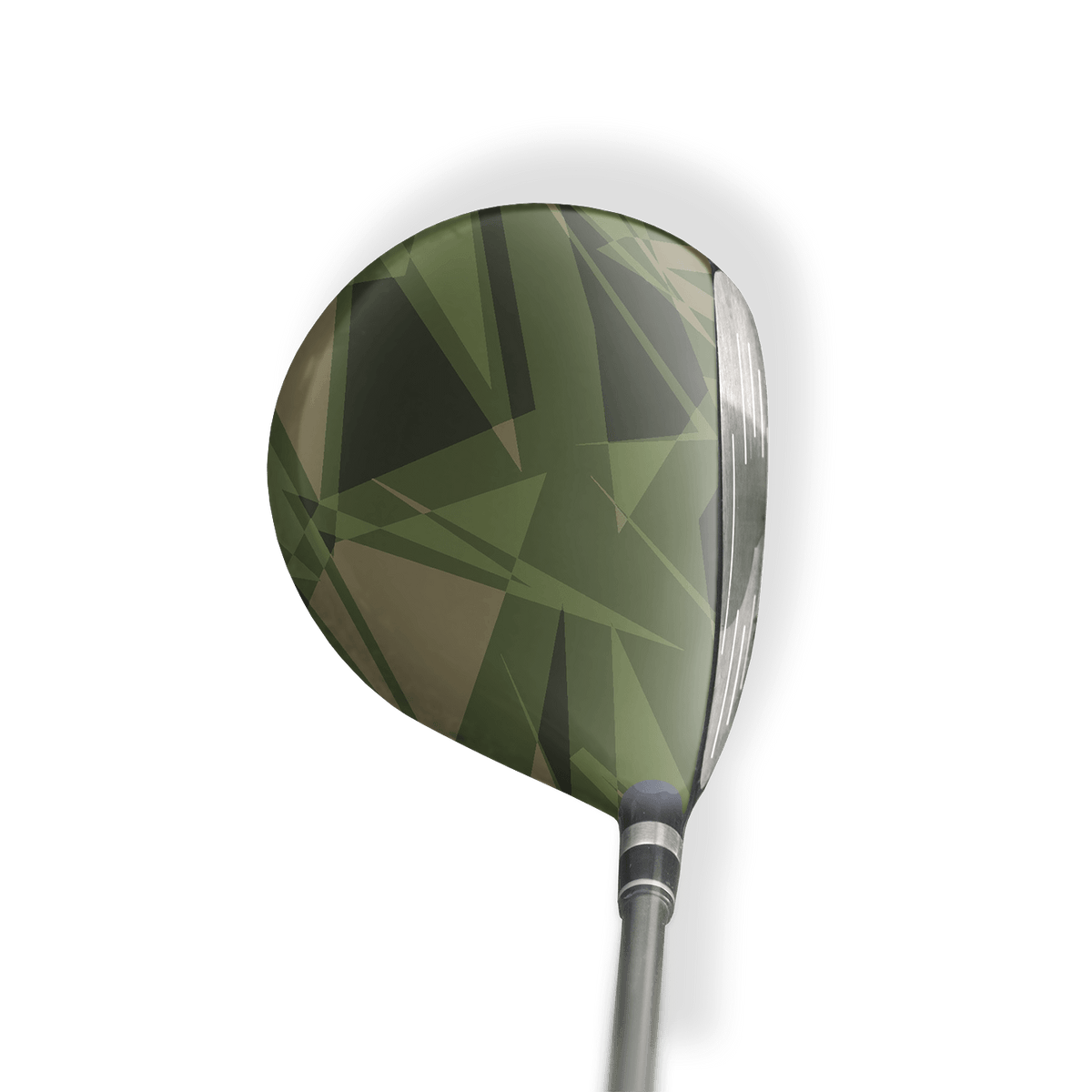 Fairway Wood / Hybrid Left Handed Sharp Army Green Vinyl Wrap Skin