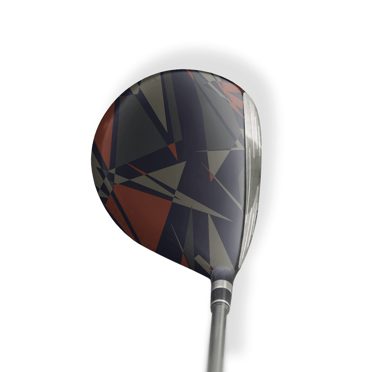 Fairway Wood / Hybrid Left Handed Sharp Blue Copper Vinyl Wrap Skin