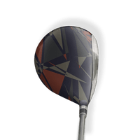 Fairway Wood / Hybrid Left Handed Sharp Blue Copper Vinyl Wrap Skin