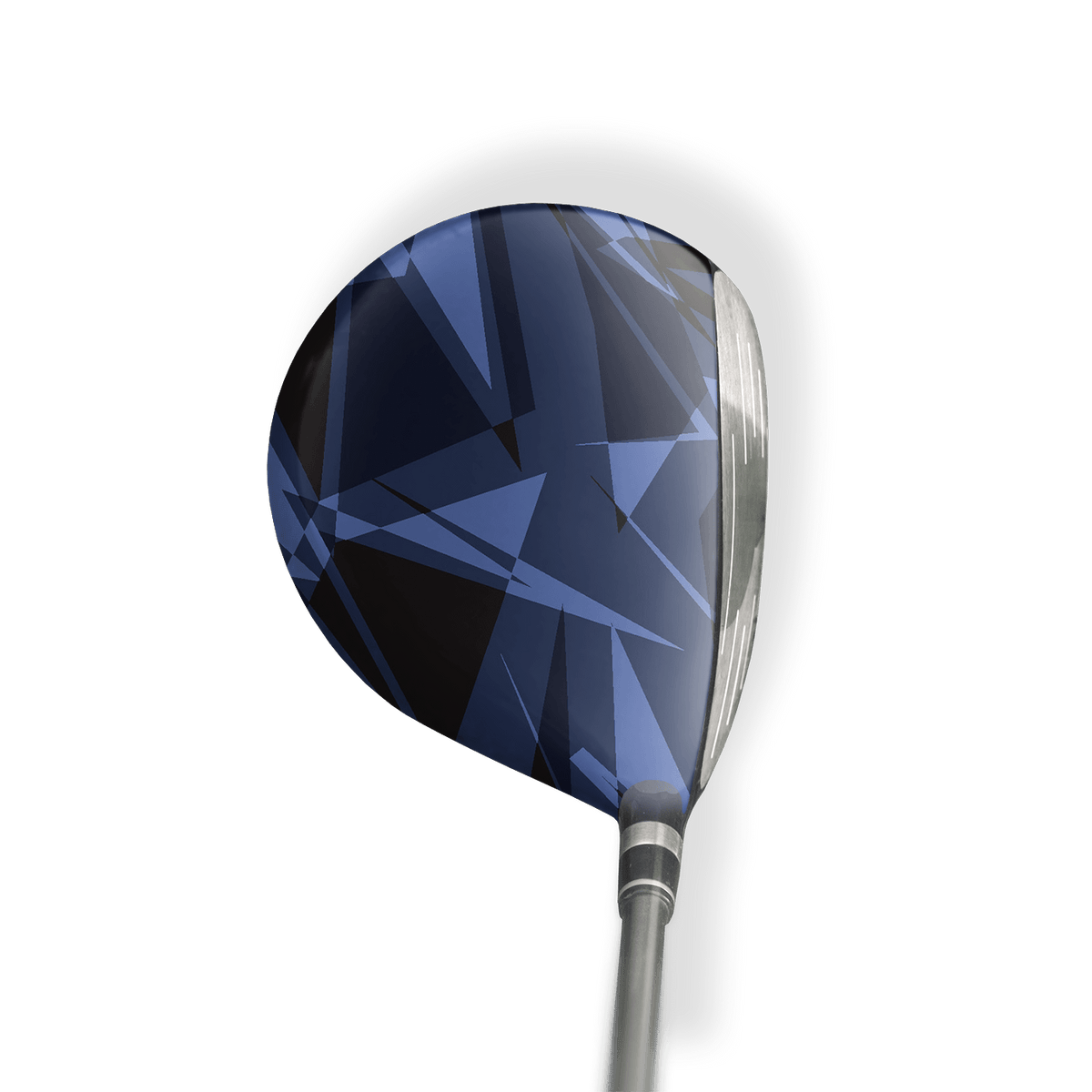 Fairway Wood / Hybrid Left Handed Sharp Blue Midnight Vinyl Wrap Skin