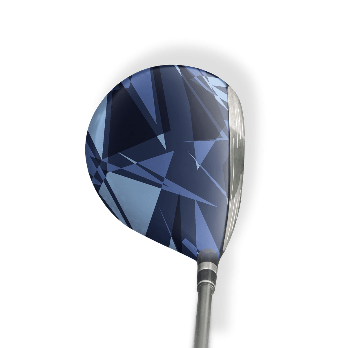 Fairway Wood / Hybrid Left Handed Sharp Blue Urban Night Vinyl Wrap Skin