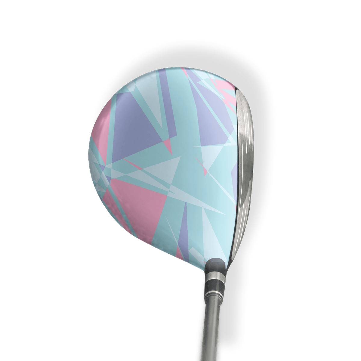 Fairway Wood / Hybrid Left Handed Sharp Cotton Candy Vinyl Wrap Skin