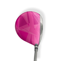 Fairway Wood / Hybrid Left Handed Sharp Elite Magenta Vinyl Wrap Skin