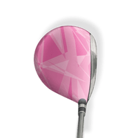 Fairway Wood / Hybrid Left Handed Sharp Elite Pink Vinyl Wrap Skin
