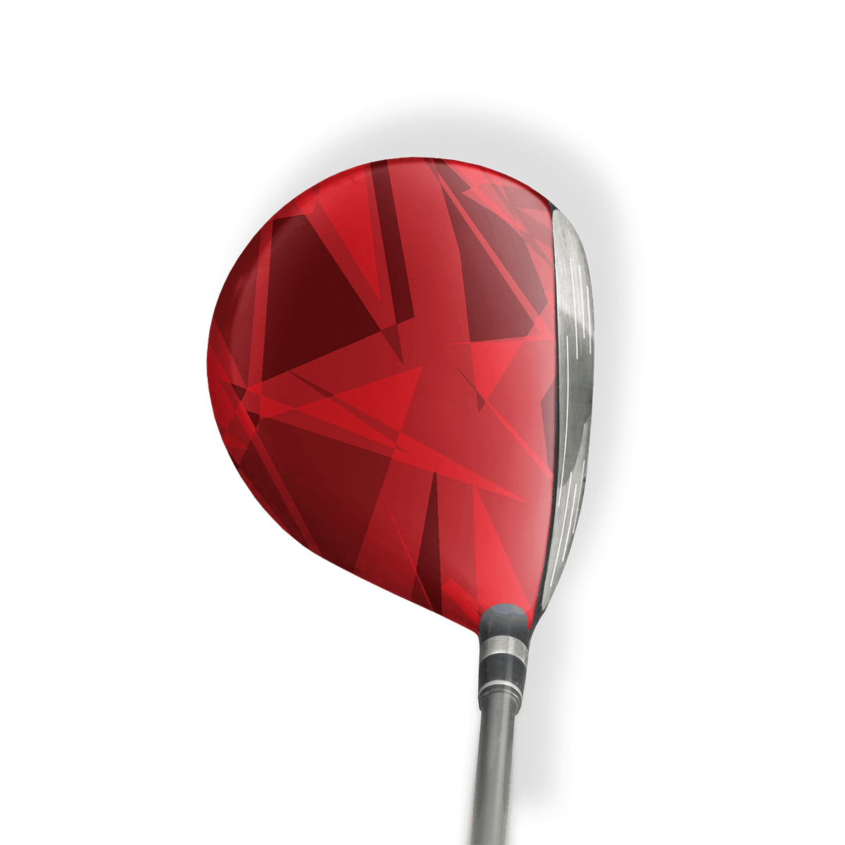 Fairway Wood / Hybrid Left Handed Sharp Elite Red Vinyl Wrap Skin