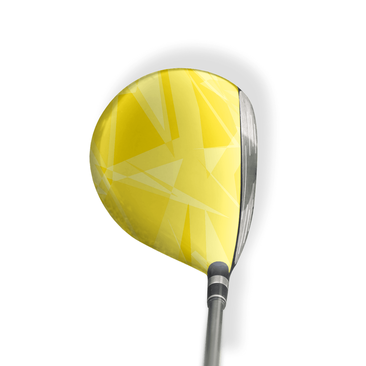Fairway Wood / Hybrid Left Handed Sharp Elite Yellow Vinyl Wrap Skin