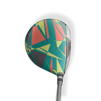 Fairway Wood / Hybrid Left Handed Sharp Fiesta Vinyl Wrap Skin
