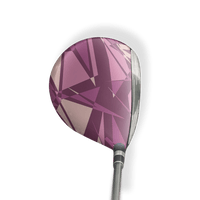 Fairway Wood / Hybrid Left Handed Sharp Floral Vinyl Wrap Skin