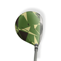 Fairway Wood / Hybrid Left Handed Sharp Jungle Vinyl Wrap Skin
