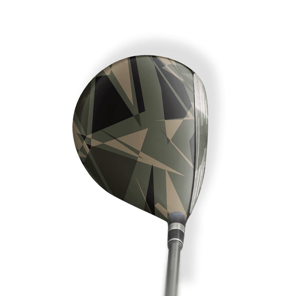 Fairway Wood / Hybrid Left Handed Sharp Militant Green Vinyl Wrap Skin