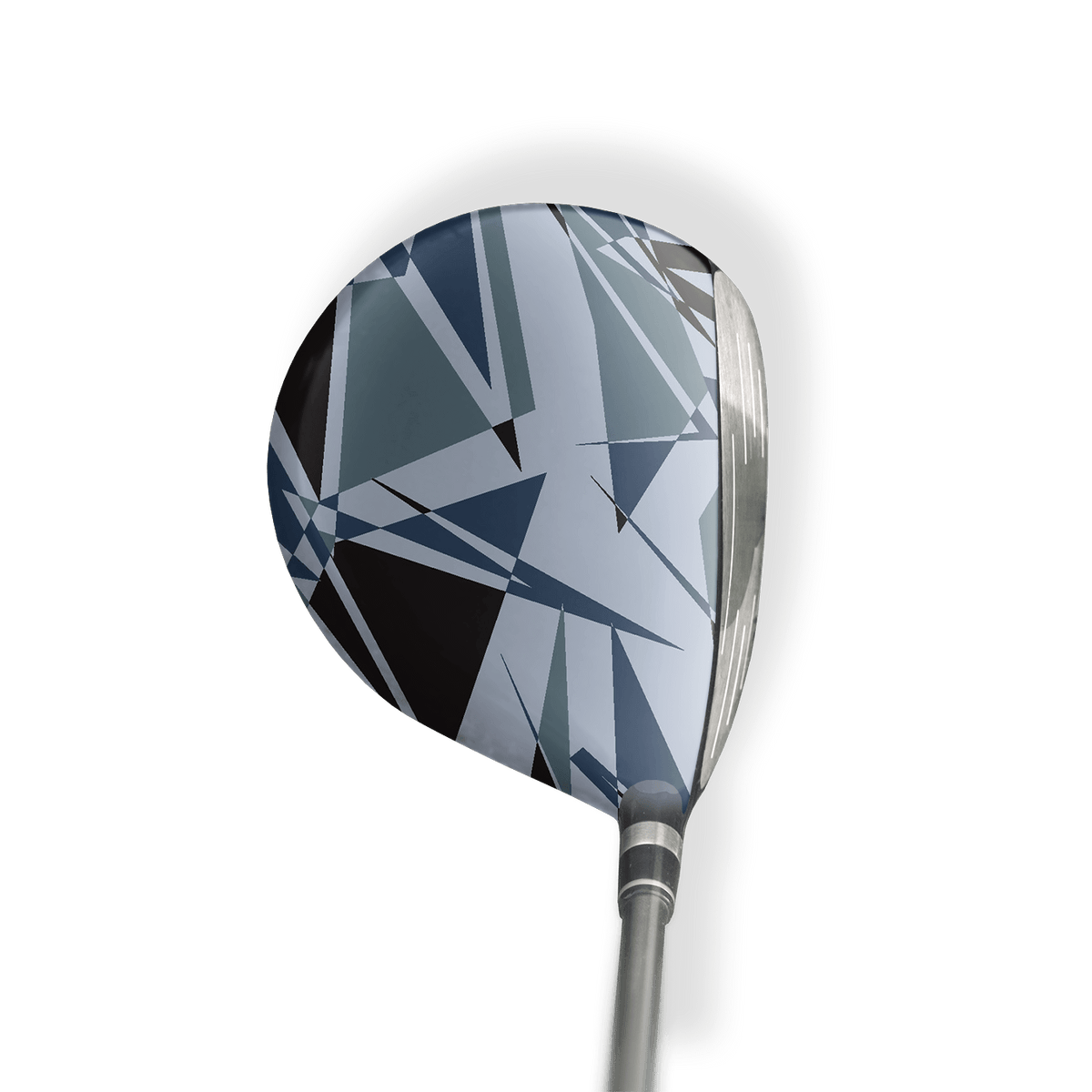 Fairway Wood / Hybrid Left Handed Sharp Navy Vinyl Wrap Skin