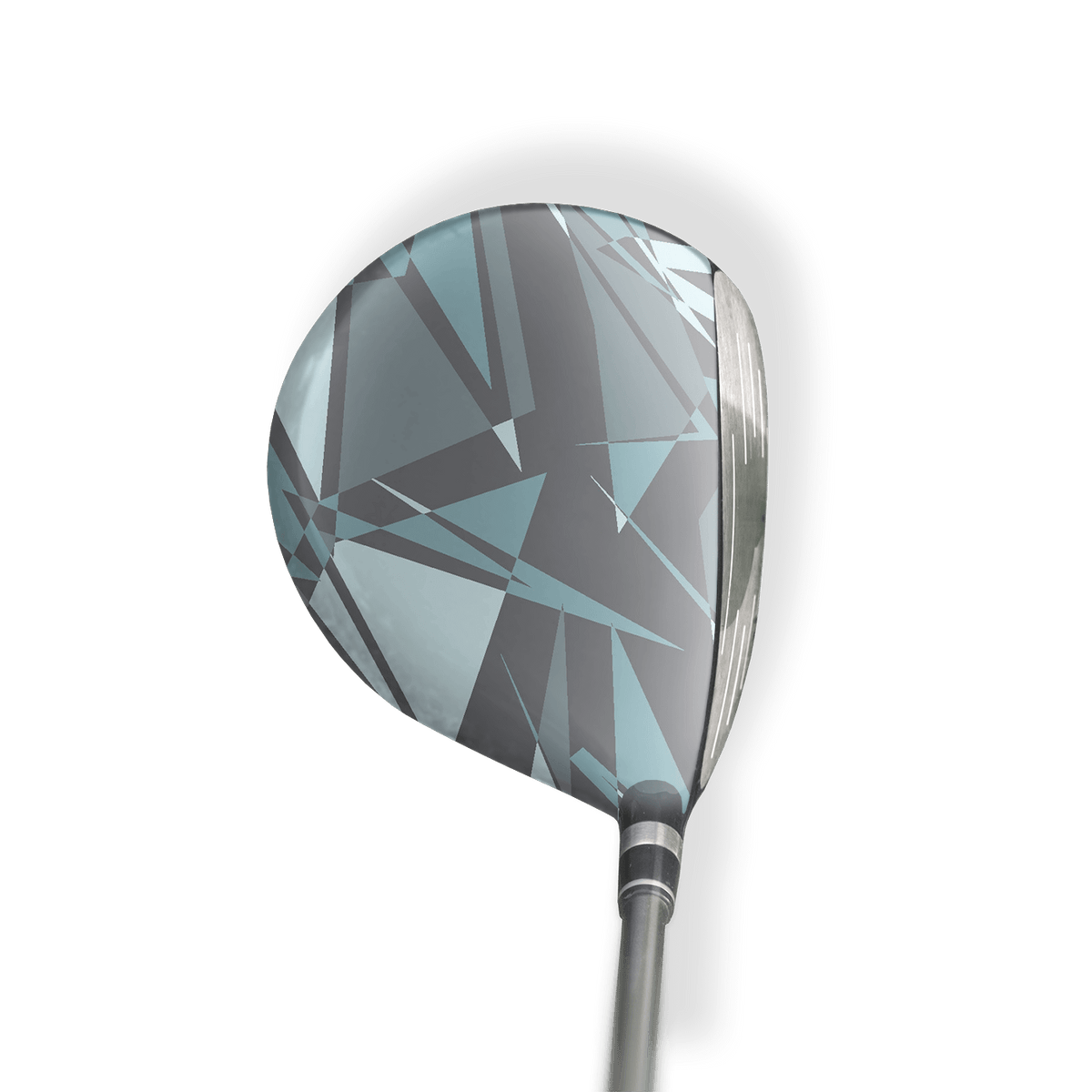 Fairway Wood / Hybrid Left Handed Sharp Overcast Vinyl Wrap Skin