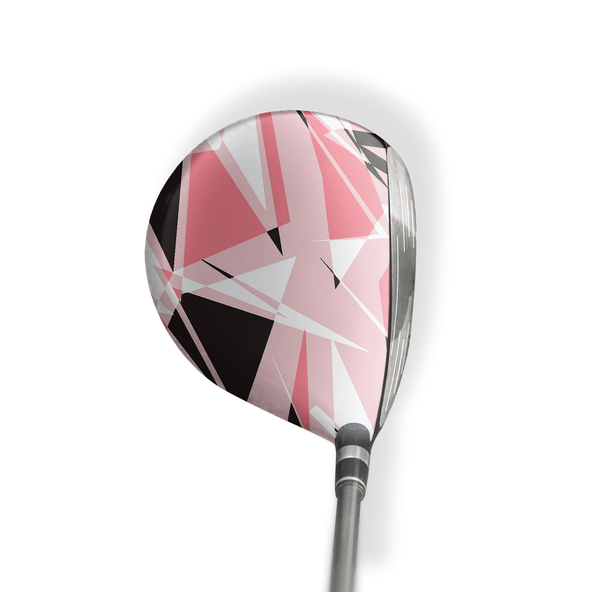 Fairway Wood / Hybrid Left Handed Sharp Pink Vinyl Wrap Skin