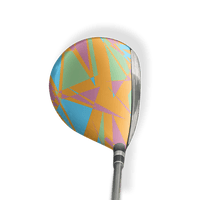 Fairway Wood / Hybrid Left Handed Sharp Sherbert Vinyl Wrap Skin