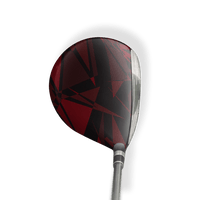 Fairway Wood / Hybrid Left Handed Sharp Vampire Red Vinyl Wrap Skin