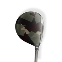 Fairway Wood / Hybrid Left Handed Shattered Militant Blood Vinyl Wrap Skin