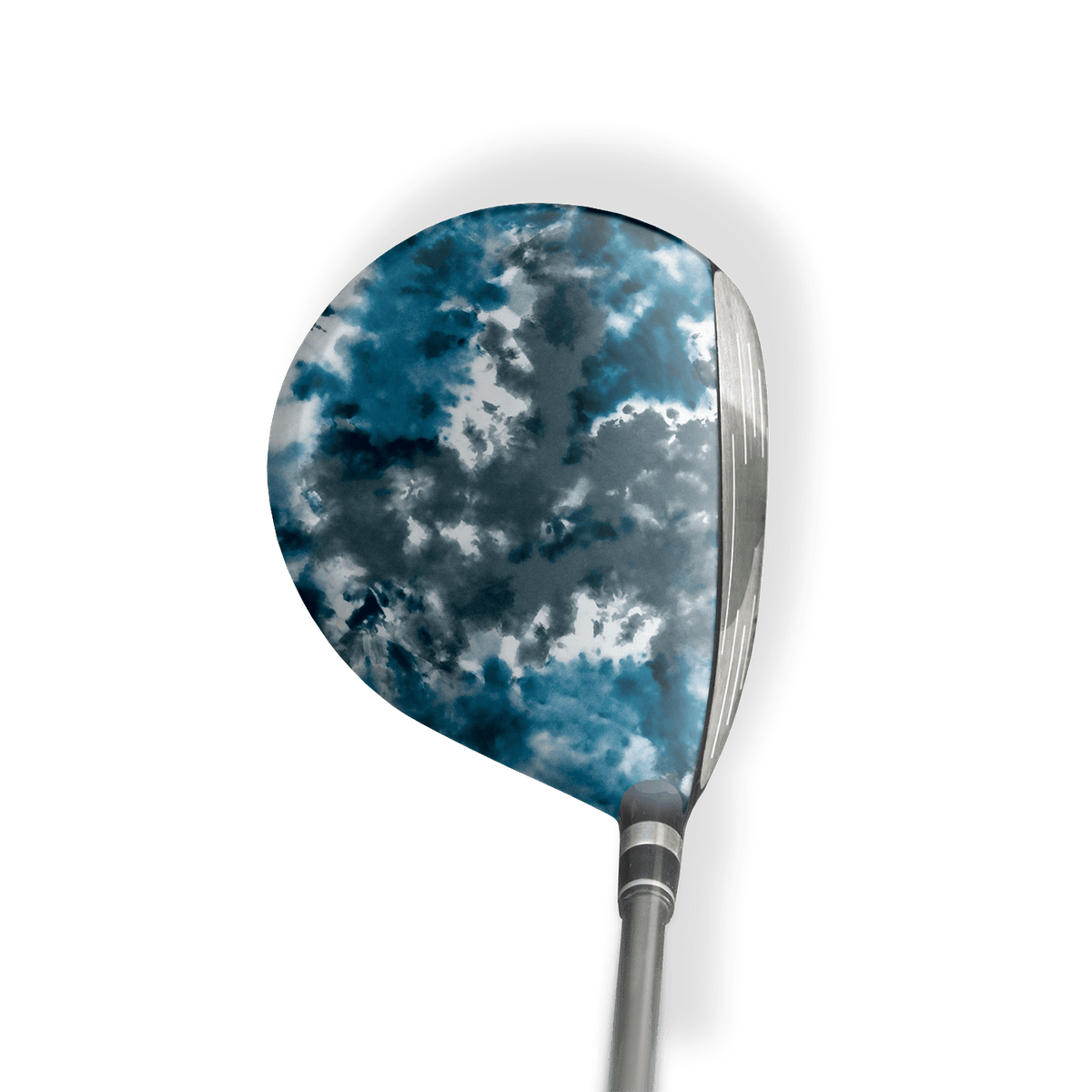 Fairway Wood / Hybrid Left Handed Tie Dye Acid Wash Vinyl Wrap Skin